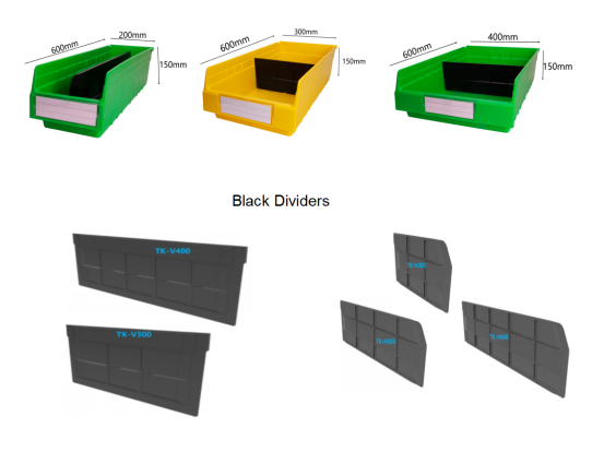 Plastic Shelf Bin details
