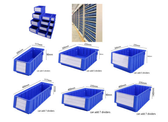 Plastic Storage Bin details