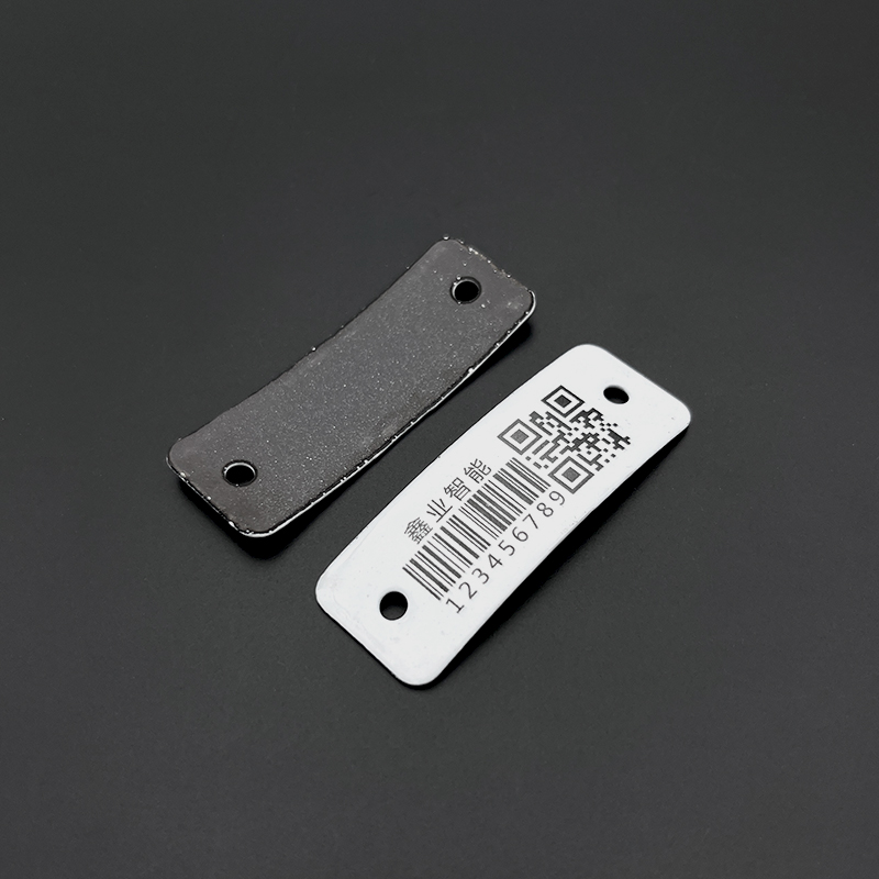 Enamel label high temperature resistant QR code metal label corrosion resistant gas cylinder management enamel label cylinder QR code