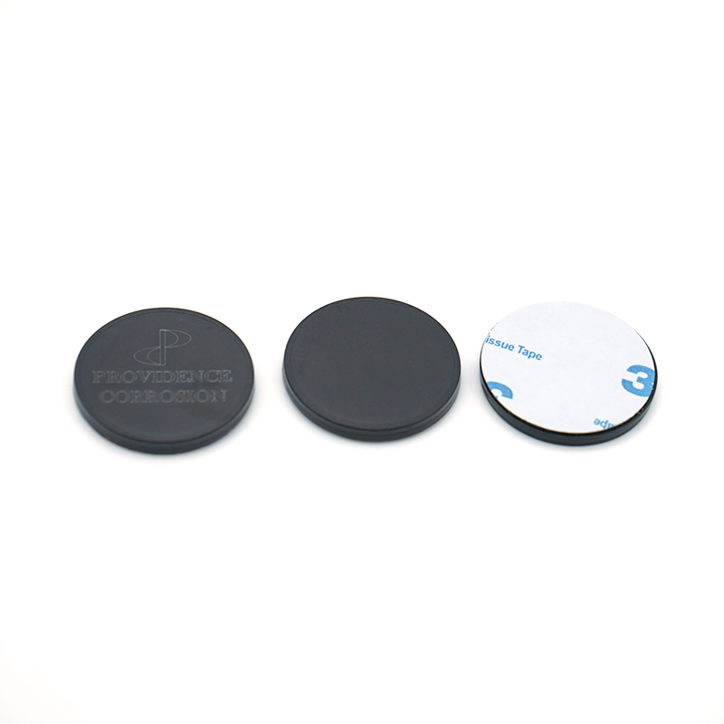 علامة رمزية دائرية 125 كيلو هرتز ABS RFID LF HF لاصقة 3 أمتار على علامات دورية RFID معدنية لإدارة دورية الحراسة