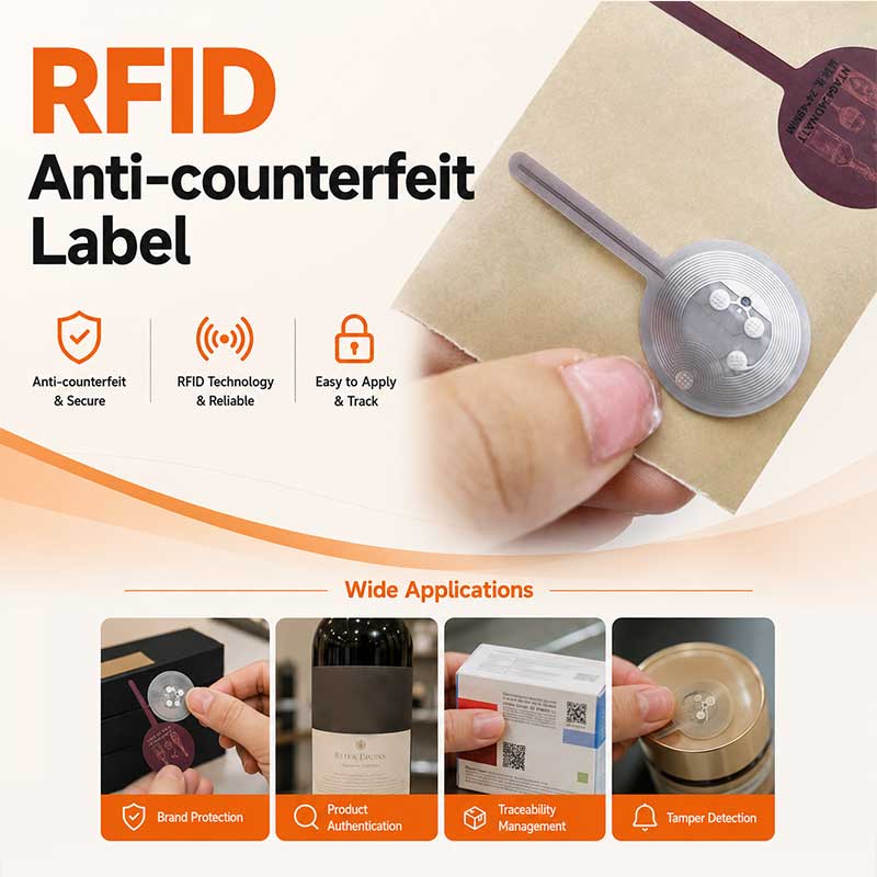 RFID Anti-Counterfeit Labels for Wine Bottles: Smart Authentication and Traceability Solutions