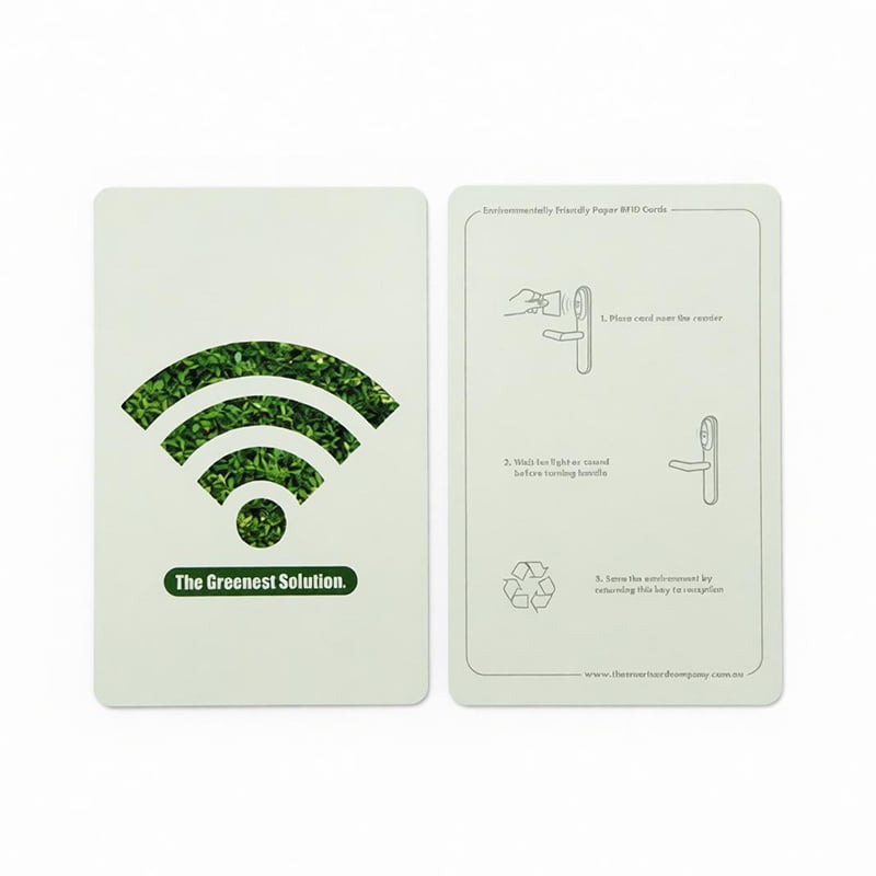 RFID-Karten MIFARE Classic 4K umweltfreundliche Papier-RFID-Zugangskarten, Token für den öffentlichen Nahverkehr, U-Bahn und Bus, Smartcard