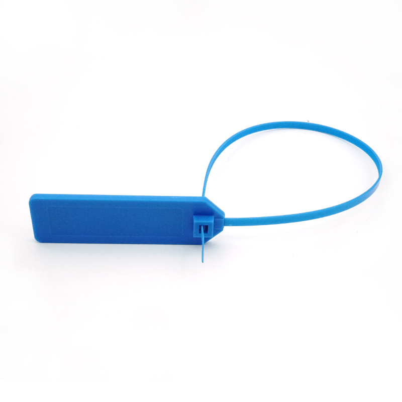علامة كابل UHF RFID 860-960MHz ذات ختم واحد لإدارة التتبع