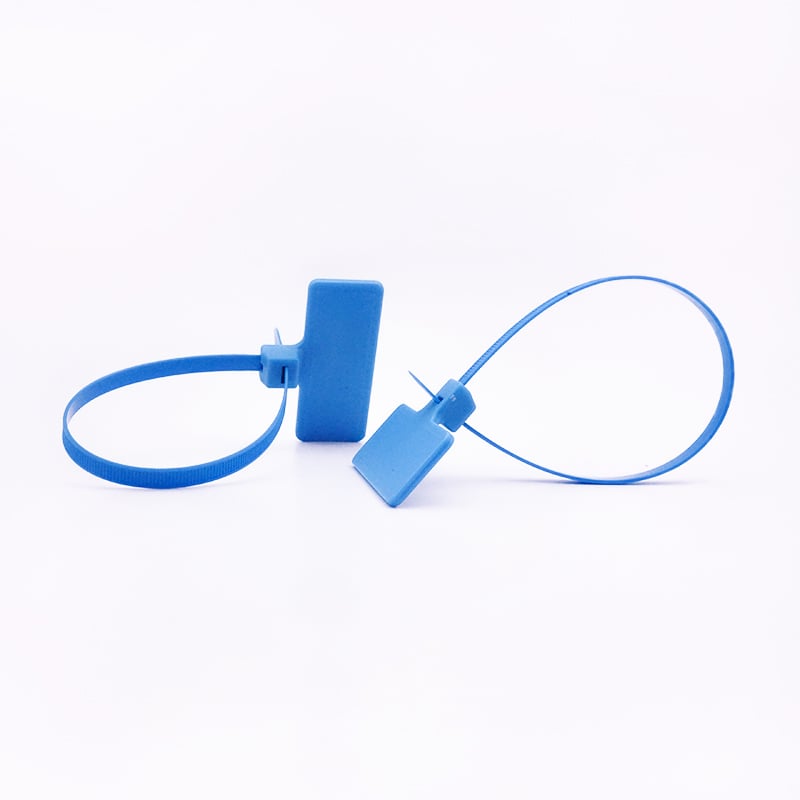 Disposable rfid T-type cable tie labels passive cable tie tag