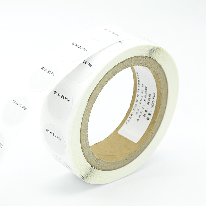RFID Tag ISO14443A Protocol PLUS X/SE/EV1 Chip 13.56MHz Round 30mm NFC Paper Sticker Roll supplier