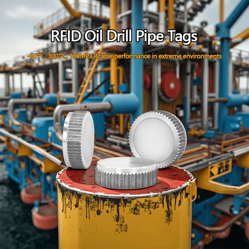 RFID Oil Drill Pipe Tags- Solves Drill Pipe Lifecycle Management Challenges