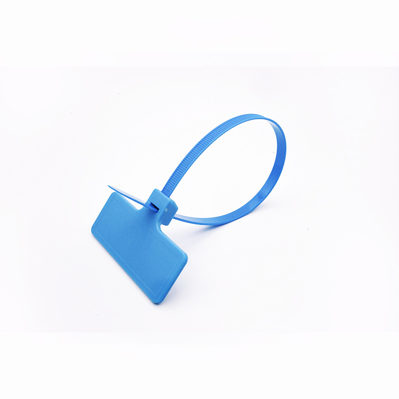 Disposable rfid T-type cable tie labels passive cable tie tag