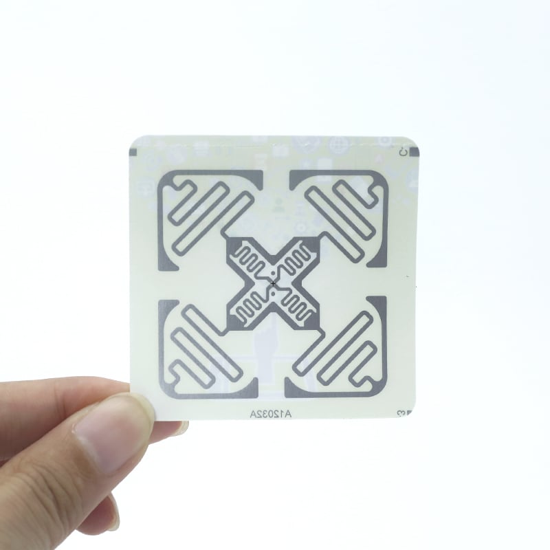860-960 MHZ Monza 4qt UHF Label Sticker Tags RFID Products Label Custom