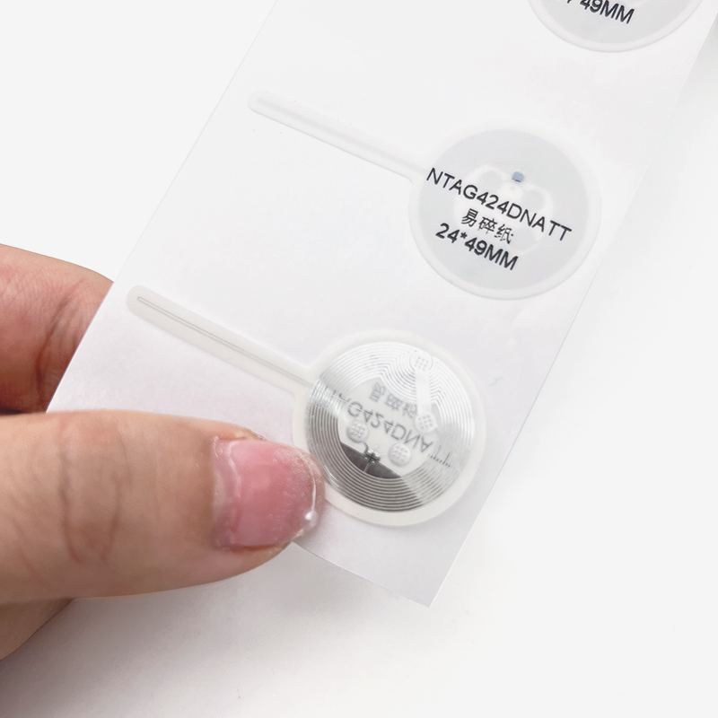 Clib slándála HF rfid NTAG424 NTAG 213 páipéar brataithe DNA TT Lipéid NFC