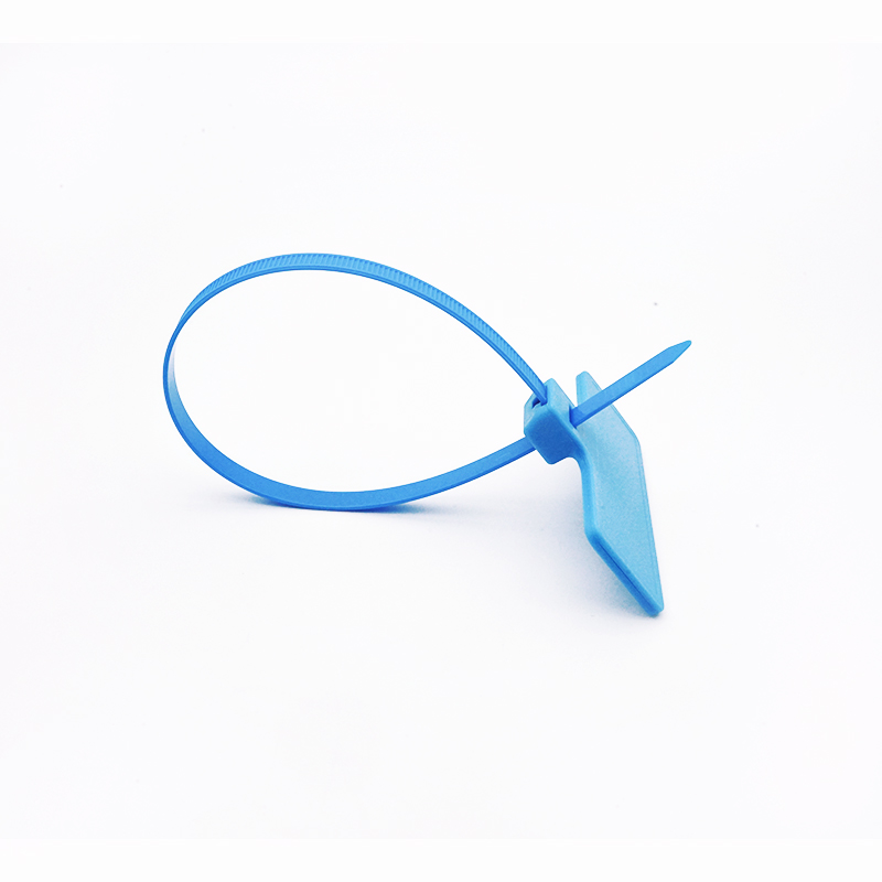 Disposable rfid T-type cable tie labels passive cable tie tag