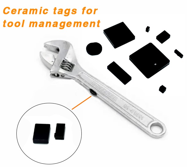 Wholesale UHF ceramic tag RFID anti-metal tag for assets management supplier