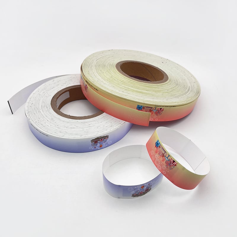 Identification Disposable RFID Wristbands MIFARE Ultralight EV1 Chip for Travel Ticket Events