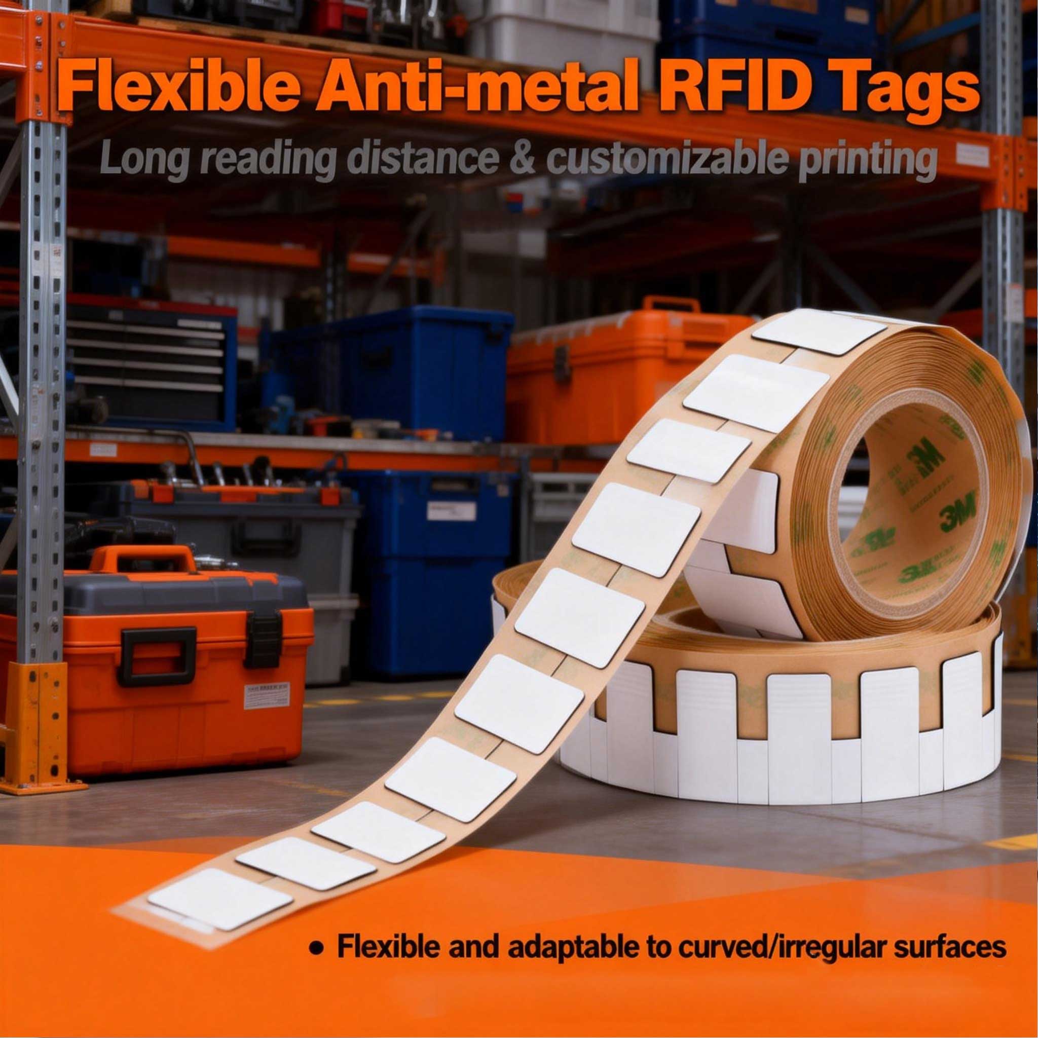 Гъвкава анти-метална RFID етикета: крайното решение за проследяване върху извити метални повърхности