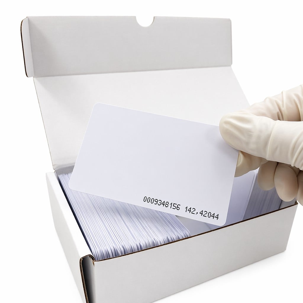 Tarjeta RFID MIFARE DESFire EV1, EV2 y EV3 de 2K, 4K y 8K imprimible por inyección de tinta, con logotipo personalizado, número y código de barras, tarjeta inteligente RFID/NFC personalizada