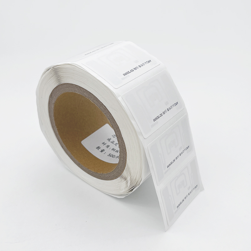 מדבקת rfid 860 960mhz קמעונאית uhf rfid tag ucode9