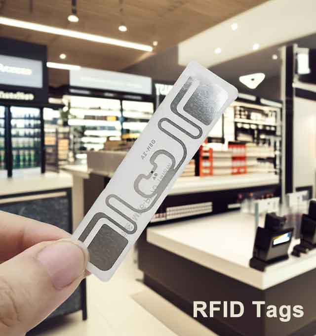 دور العلامات المرفقة RFID السلبية في الأحذية، والملابس، وأسواق التجزئة