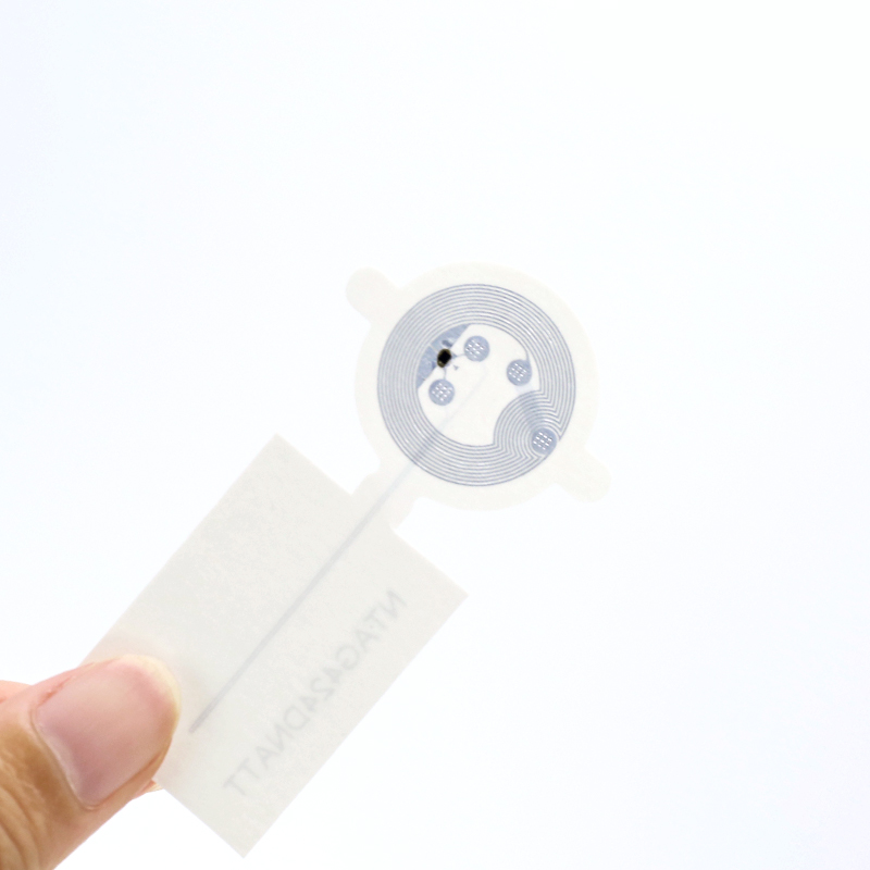 Etichetă de securitate HF RFID NTAG424 DNA TT Etichete NFC din hârtie de acoperire