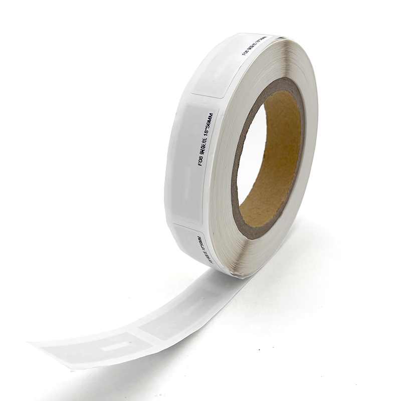 RFID-tarra 13.56mhz Fudan F08 18*56mm suorakaiteen muotoinen upotetunnisteet NFC-sirutarra