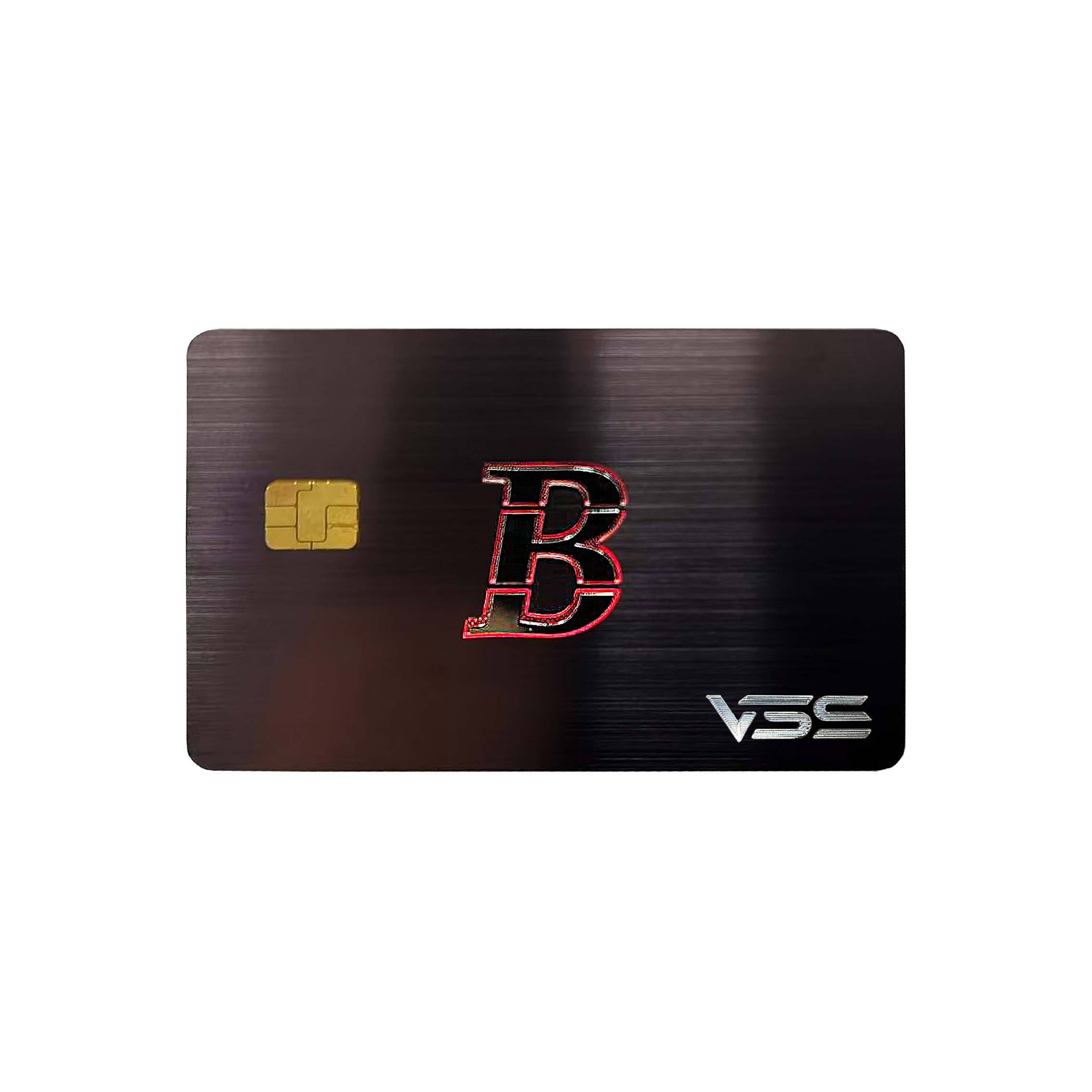  Dual-Interface Smart Cards Stainless Steel Metal Core Card