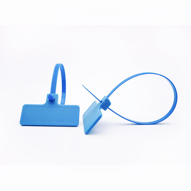 Disposable rfid T-type cable tie labels passive cable tie tag