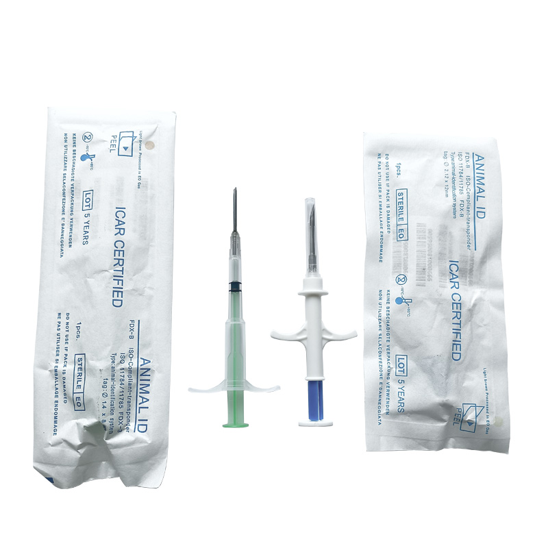 134.2khz fdx dog cat pet microchip syringe em4305 bioglass programmable implantable small microchip animal id tag for tracking