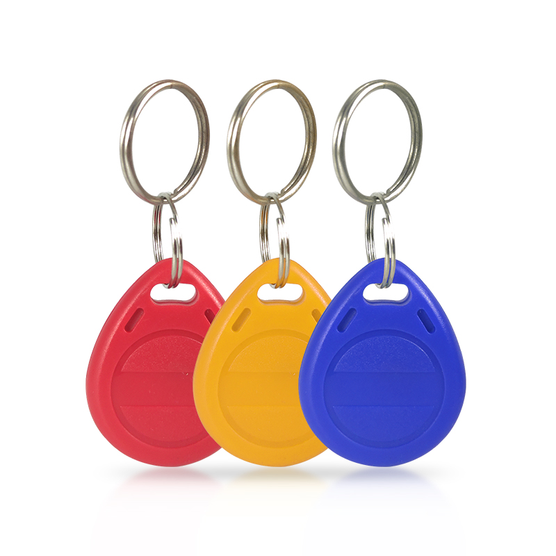 بطاقة هوية لمفتاح غرفة الفندق RFID مخصصة LF ABS سلسلة مفاتيح مقاومة للماء Em4350 Tk4100 T5577 125 كيلو هرتز RFID Key Fob