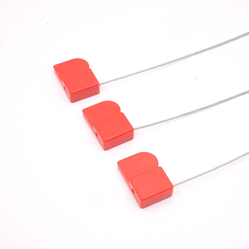 Пасивен HF 13.56Mhz доказателство Zip RFID кабелна връзка Етикет Пластмасов RFID контейнер Пломба Етикет етикет