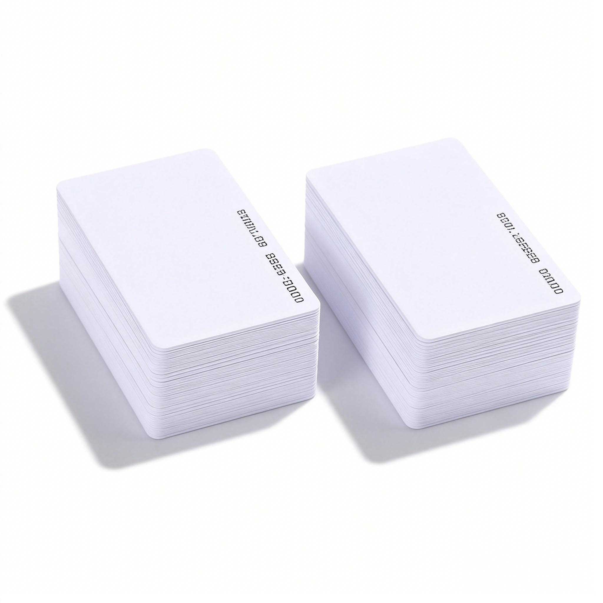بطاقة RFID فارغة من مادة PVC لدخول المركبات، طراز Xinyetag MIFARE DUOX بسعة 8 كيلوبايت وتشفير AES بطول 256 بت