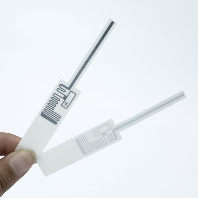 حل المجوهرات UHF RFID ملصق العلامة الناعمة الصغيرة UHF