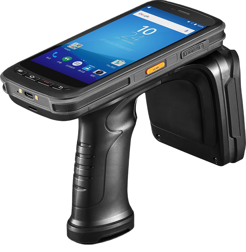 ISO18000-6C Protocol UHF Handheld Scanner Barcode Collecting Reader