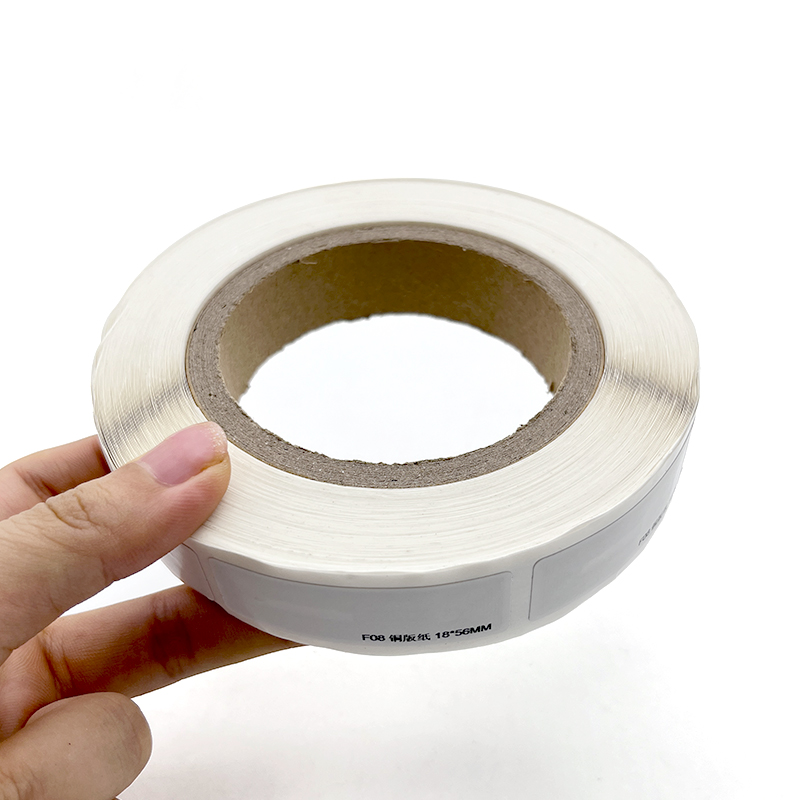 RFID-tarra 13.56mhz Fudan F08 18*56mm suorakaiteen muotoinen upotetunnisteet NFC-sirutarra