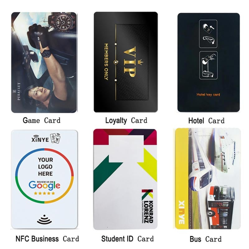 Cartões PVC RFID MIFARE DESFIRE EV1 2K 4K 8K com Personalização, Controle de Acesso Sem Contato de 13.56mhz