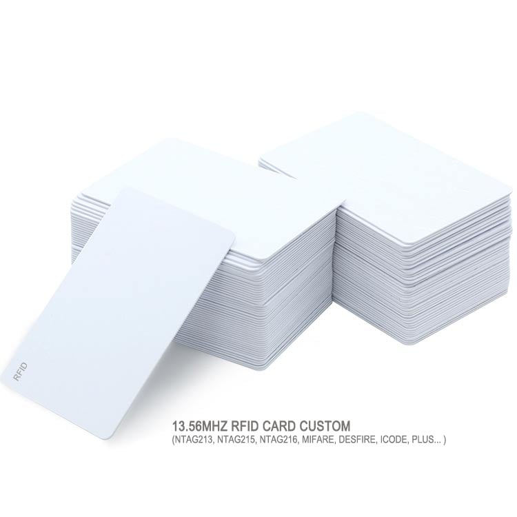 بطاقات PVC RFID MIFARE DESFIRE EV1 2K 4K 8K مخصصة، التحكم في الوصول اللاسلكي للباب بتردد 13.56 ميجاهرتز