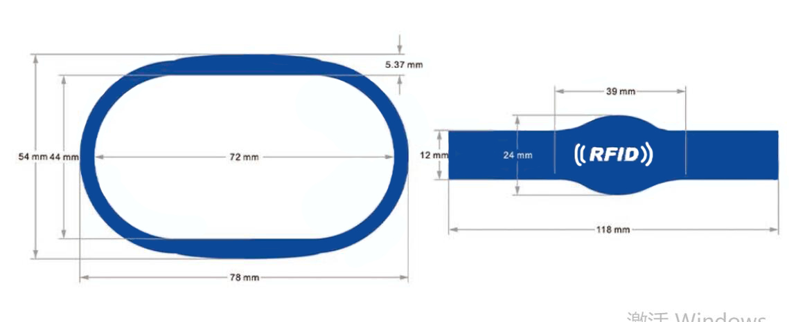 Factory Custom Festival Nfc Wristband Rfid Bracelet Silicone Wristband Waterproof Passive manufacture