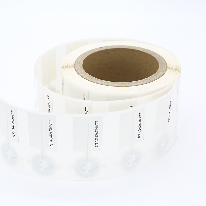 Etichetă de securitate HF RFID NTAG424 DNA TT Etichete NFC din hârtie de acoperire