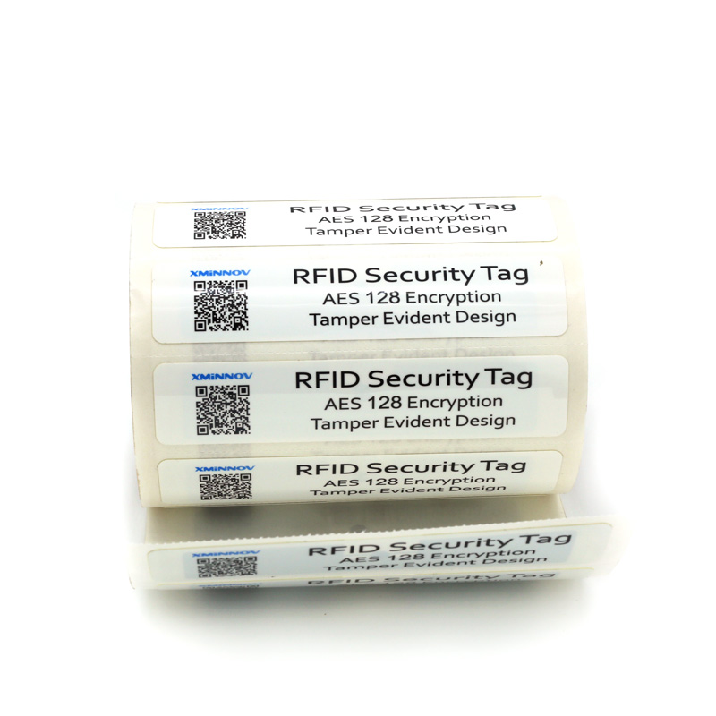 Ultra high frequency rfid tags long range rfid security tag with qr code printing