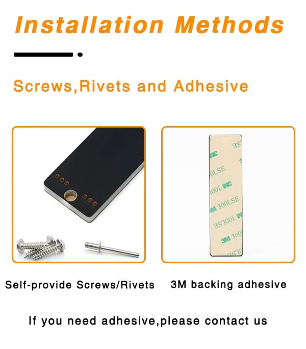 Outdoor RFID UHF Tag Anti Metal Asset Tool Management PCB Electronic Label manufacture