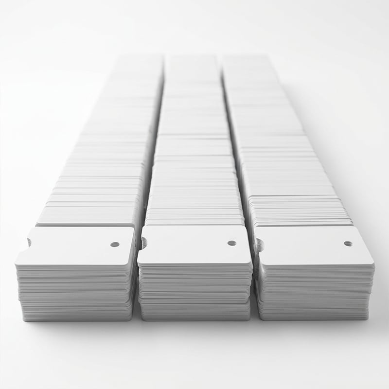 Празни бели PVC RFID карти MIFARE DESFIRE EV2 2K 4K 8K RFID карти за VIP членство, лоялностен клуб и предплатени услуги
