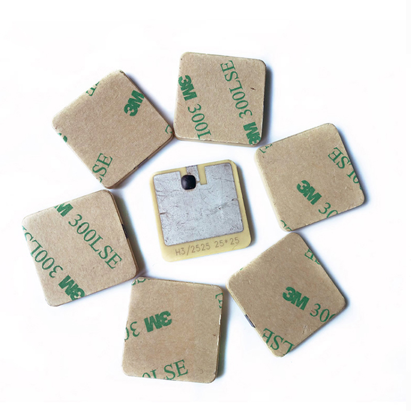 RFID سیرامک لیبلز uhf دھاتی rfid ٹیگ پر اعلی درجہ حرارت کی مزاحمت