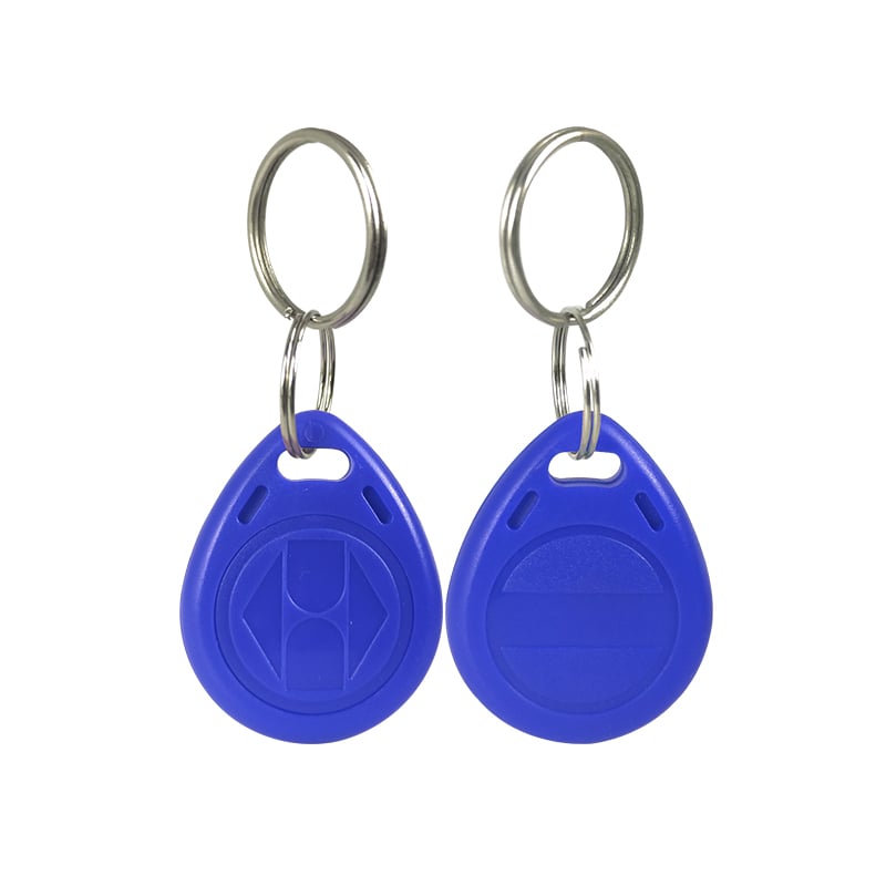 Cárta Aitheantais Seomra Óstáin RFID Saincheaptha LF ABS Uiscedhíonach Keychain Em4350 Tk4100 T5577 125Khz RFID Eochair Fob