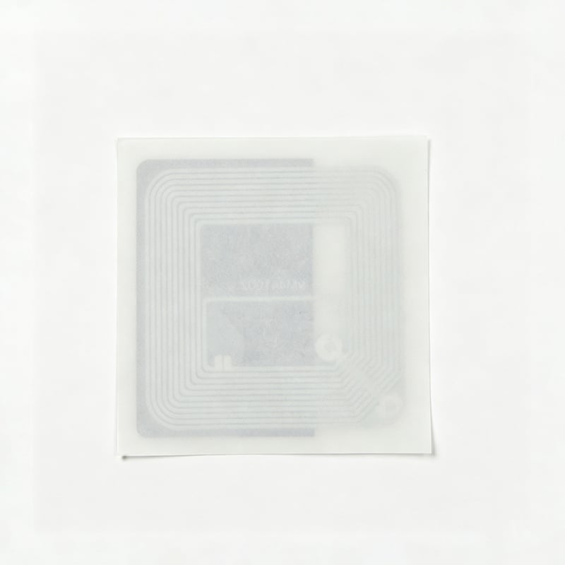 Fudan-F08-RFID-Aufkleber, 13,56-MHz-FM11RF08-NFC-Inlay, ISO14443A-RFID-Etiketten, Anti-Metall-Tag mit quadratischer Form