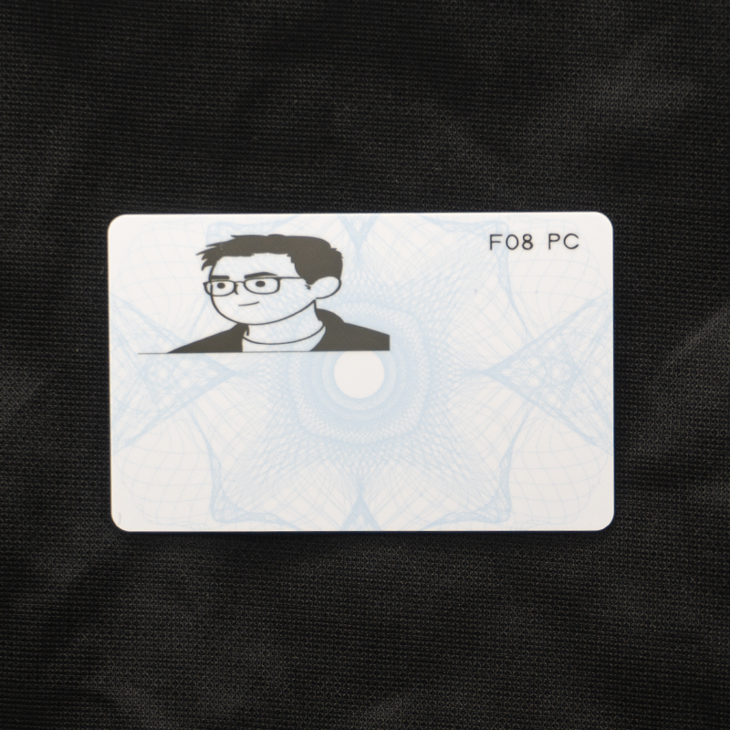 Factory price 100% Polycarbonate Material Commercial ID Cards Custom