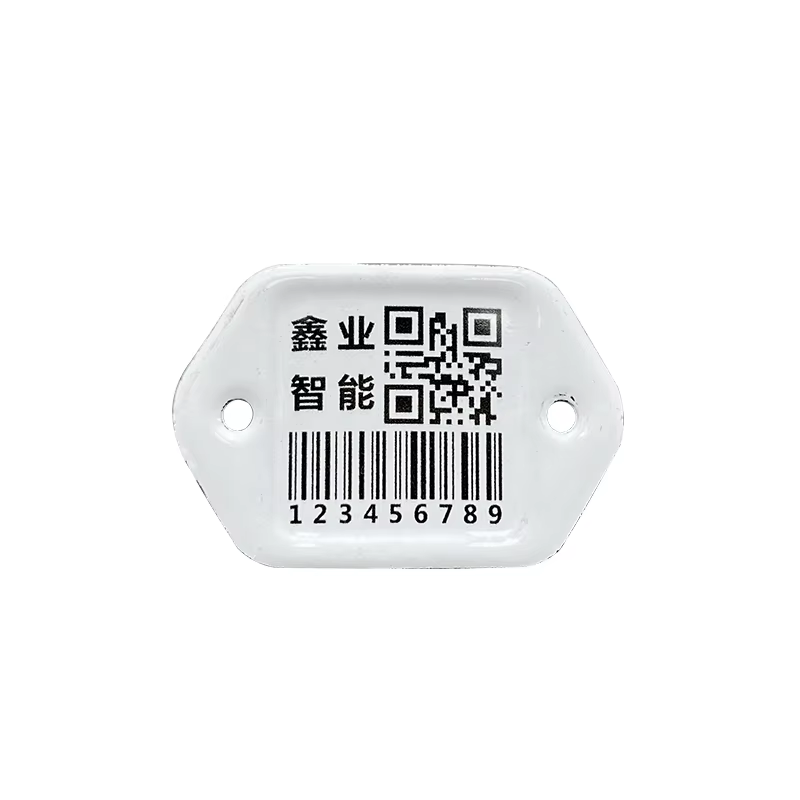 Enamel label high temperature resistant QR code metal label corrosion resistant gas cylinder management enamel label cylinder QR code details