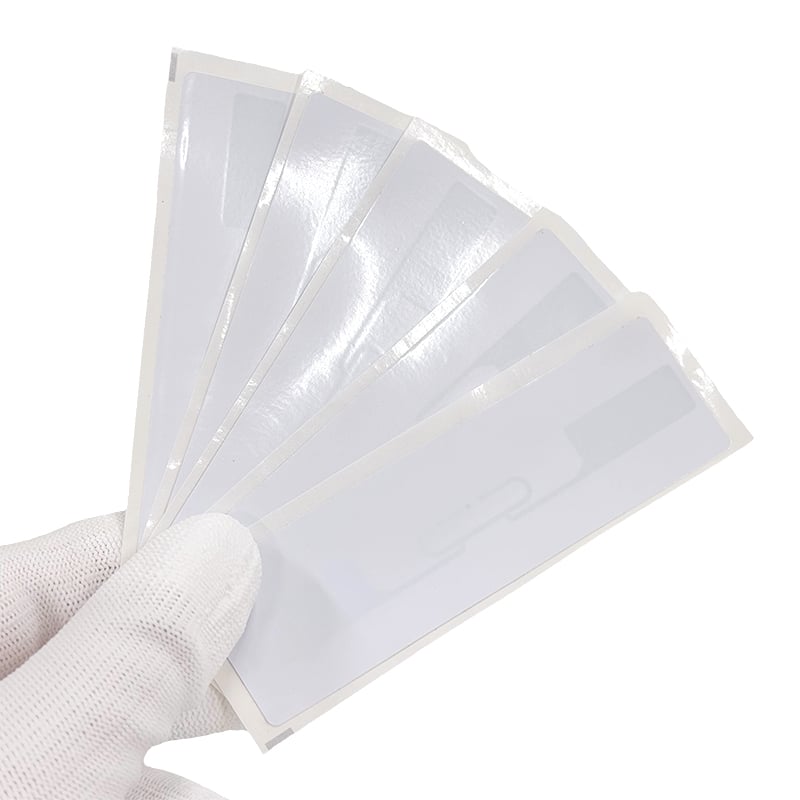 RFID-Etiketten für den Einzelhandel mit Bekleidung, NXP UCODE 9, UHF EPC, 96-Bit, Blank-Inlay aus beschichtetem Papier, RFID-Aufkleber für das Lagerbestandsmanagement von Bekleidung