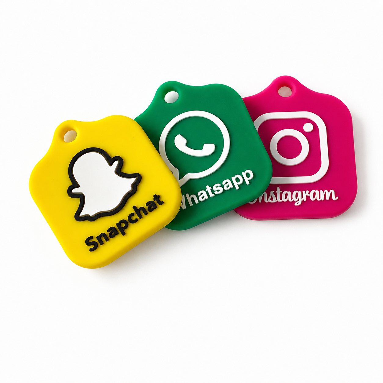 Custom 3D Silicone NFC Tags for Social Media Ntag213 215 216 Logo Printed Google Review Instagram TikTok Etichetta NFC Tag
