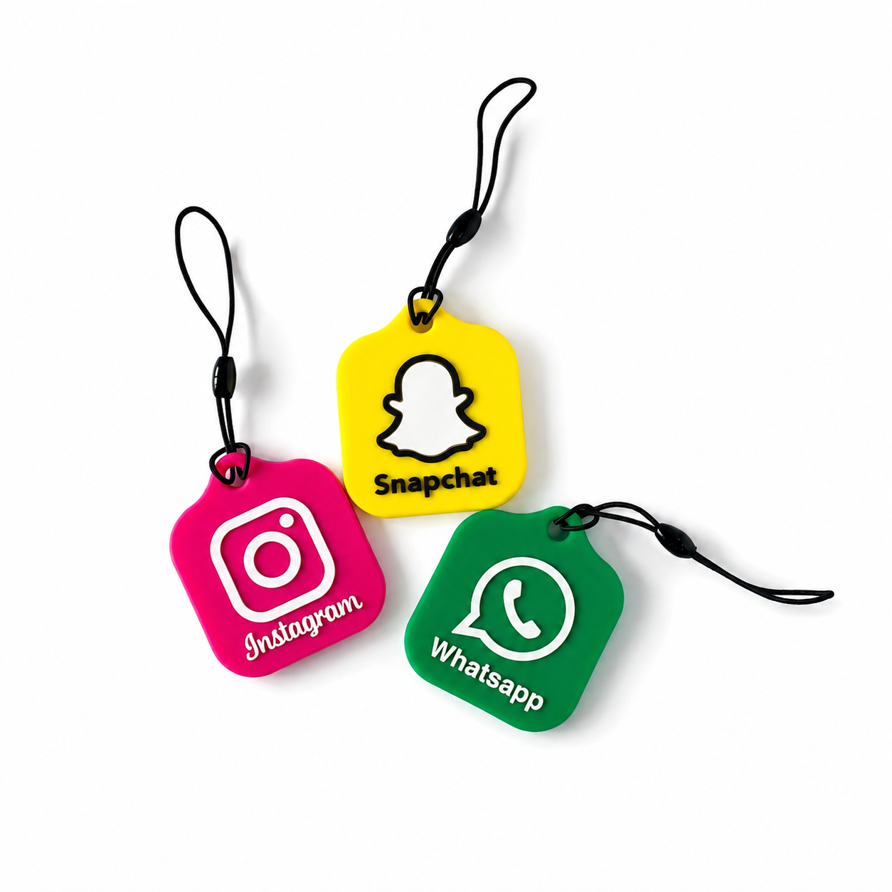 Custom 3D Silicone NFC Tags for Social Media Ntag213 215 216 Logo Printed Google Review Instagram TikTok Etichetta NFC Tag