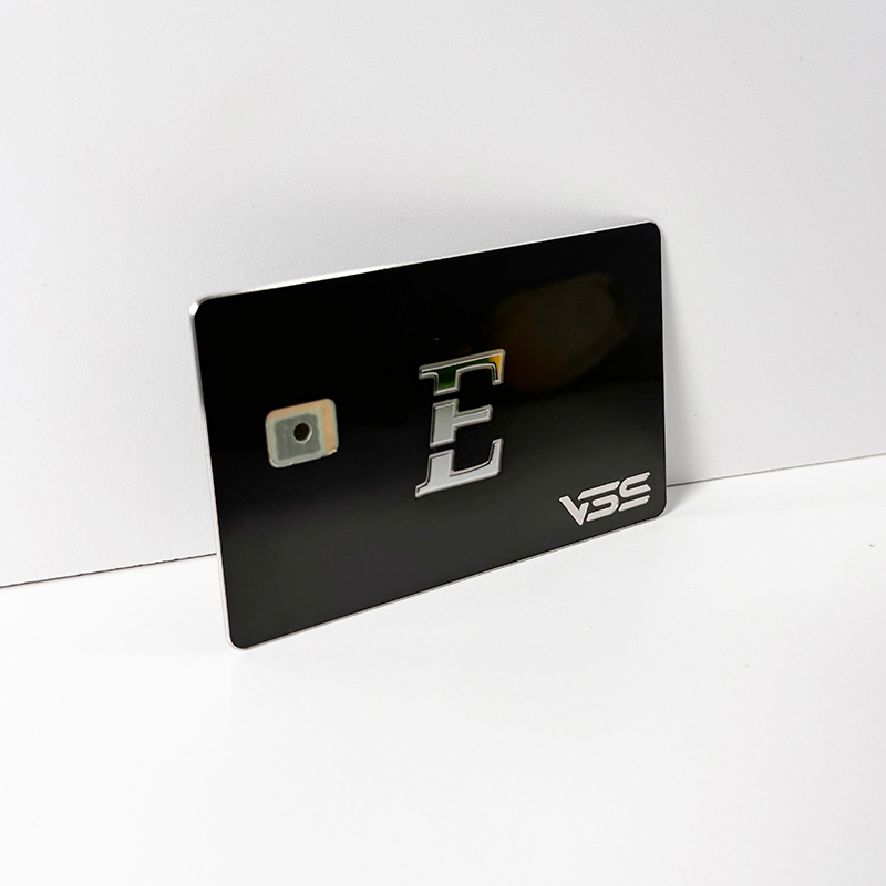 Customized Blank Metal Contact IC Chip Slot Bank Card 4442 Chip