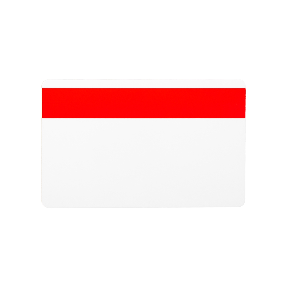 High Quality Printable Size PVC Plastic ID White Blank Card With Magnetic Stripe