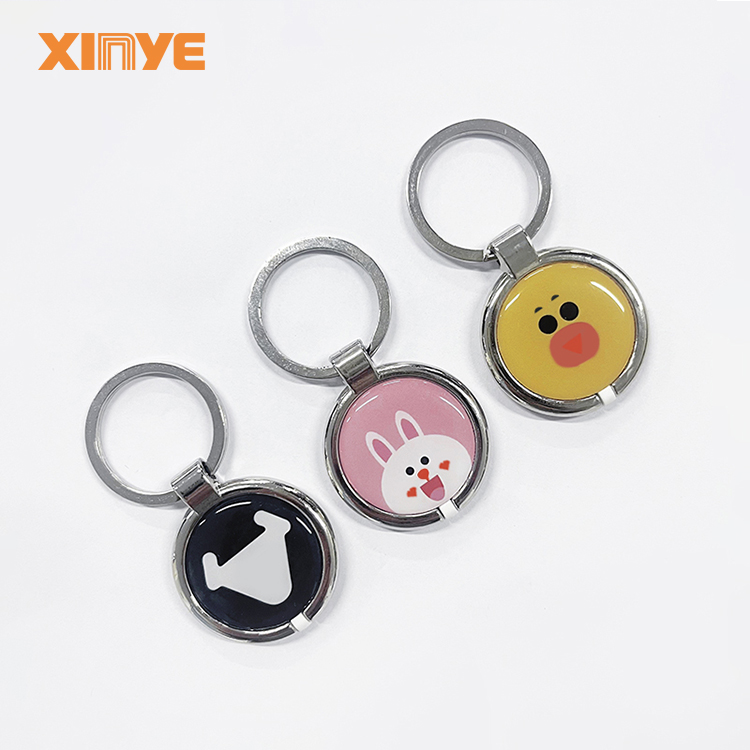 Durable Rfid Keyfobs Supplier Epoxy Resin NFC Keychains Tag Ntag213 215 216 Smart Chip RFID Key Fobs