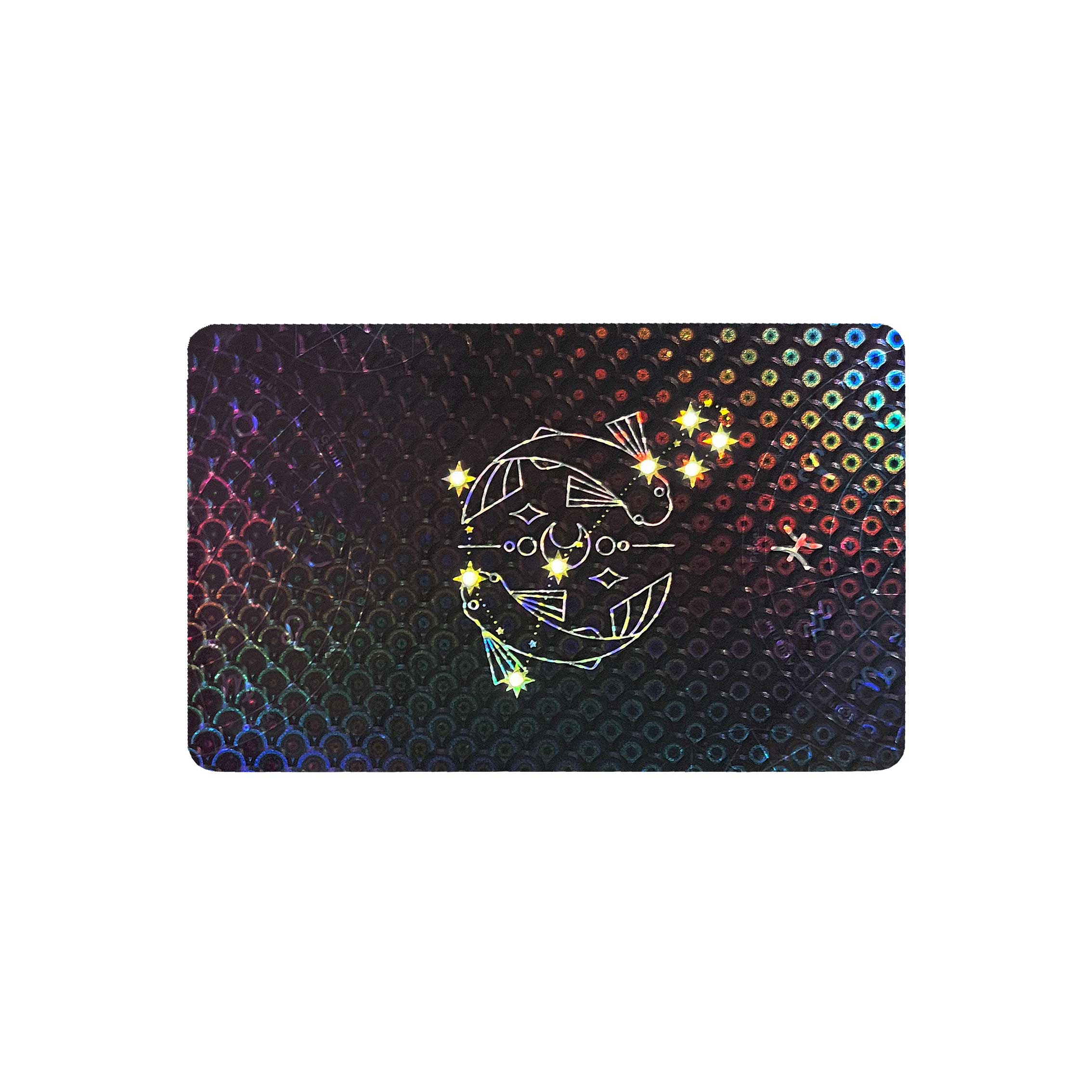 Stainless Steel Inlay Both Side Offset Printing RFID Readable Metal Core Light Card 